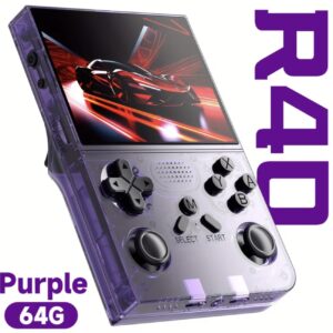 کنسول بازی دستی با حافظه بزرگ ۶۴ گیگابایت دارای صفحه‌نمایش HD MIPI لمینت کامل ۳.۵ اینچی و شیشه محافظ