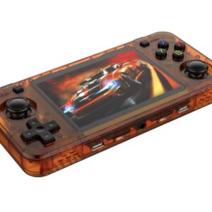 کنسول بازی دستی رترو R36H با حافظه ۶۴/۱۲۸ گیگابایت با ۲۳ شبیه‌ساز (Emulators)، سیستم Linux، صفحه‌نمایش IPS ۳.۵ اینچی با رزولوشن ۶۴۰ × ۴۸۰. دارای شارژ USB و عمر باتری طولانی
