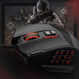 ماوس گیمینگ سیمی E-YOOSO با اتصال USB