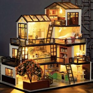 پازل خانه مینیاتوری سه‌بعدی