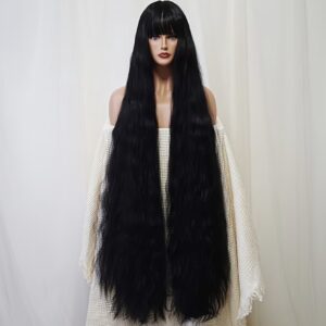 کلاه‌گیس (پوستیژ)موج‌دار آزاد به طول ۱۱۱٫۷۶ سانتی‌متر