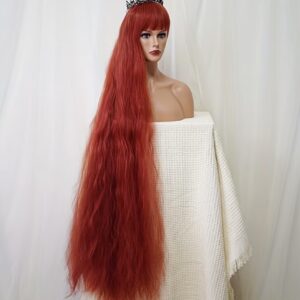 کلاه‌گیس (پوستیژ)موج‌دار آزاد به طول ۱۱۱٫۷۶ سانتی‌متر