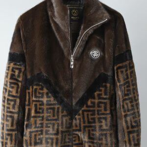 کت مردانه جدید پاییز و زمستان، روزمره و شیک، با زیپ، یقه‌ای، گرم،