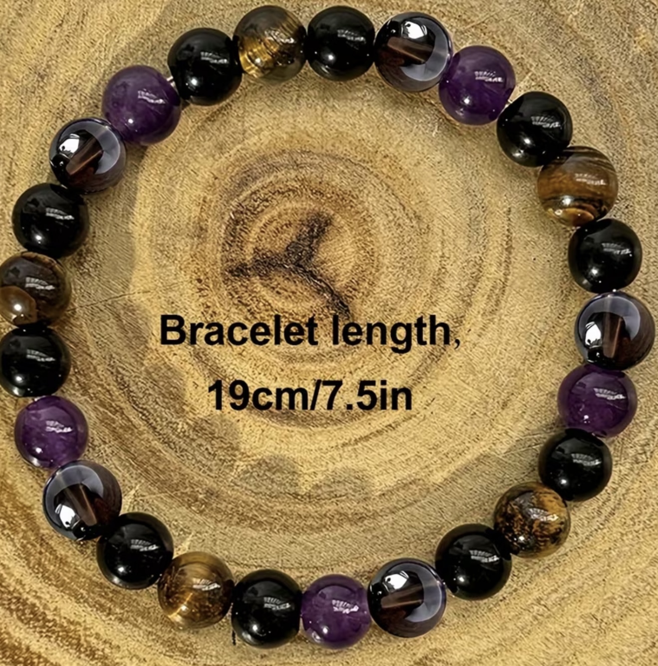 ست ۴ عددی دستبند سنگ طبیعی سبک بوهمیایی - Image 5