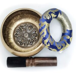 کاسه آوازخوان برنزی چاکرا نپالی