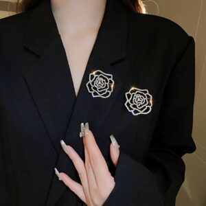 سنجاق سینه گل کاملیا