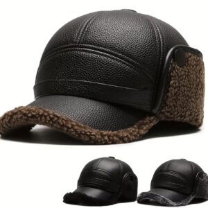کلاه زمستانی مردانه با آستر گرم پشمی