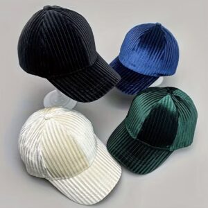 کلاه بیسبال مدرن و براق از جنس کرک‌دار