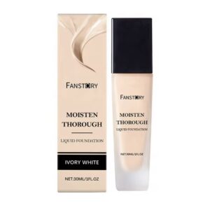 کرم پودر مایع صورت‌ با فرمول سفارشی،حاوی عصاره طبیعی آلوئه ورا و هیالورونیک اسید،روشن‌کننده پوست، ضد آب و مرطوب‌کننده