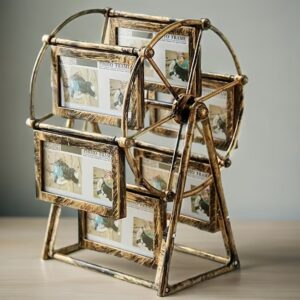 قاب عکس چرخ‌وفلک چرخان رترو