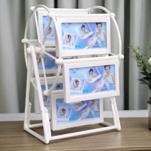 قاب عکس چرخ‌وفلک چرخان رترو