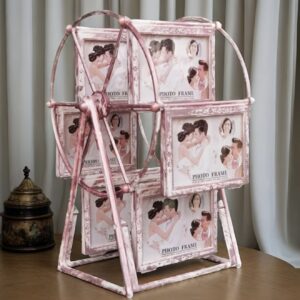 قاب عکس چرخ‌وفلک چرخان رترو