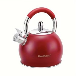 کتری استیل ۳ لیتری، مناسب برای اجاق‌های گازی و القایی،دارای سوت خودکار