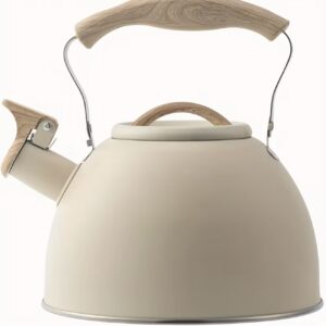 کتری استیل ۳ لیتری (غیربرقی)،با دسته تاشو