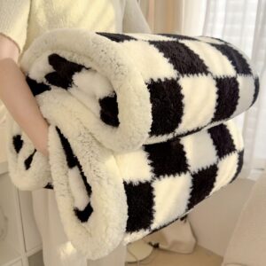 پتوی لوکس دولایه چهارخانه – بسیار نرم،گرم