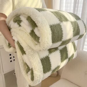 پتوی لوکس دولایه چهارخانه – بسیار نرم،گرم