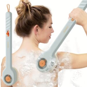 فرچه حمام مایع، اسکرابر حمام با مکانیزم جلو-عقب،برای لایه‌برداری پوست