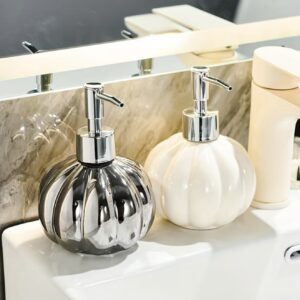 پمپ مایع دستشویی ایستاده با ظرفیت ۳۵۰ میلی‌لیتر