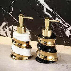 بطری سرامیکی لوکس با مکانیزم فشاری و پمپی