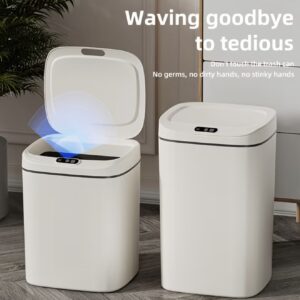 سطل زباله هوشمند سنسوردار با درب بی‌صدا – دارای کنترل بو، مقاوم در برابر آب