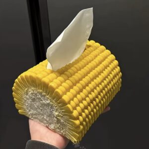 جای دستمال کاغذی خلاقانه به شکل ذرت