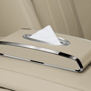 جعبه دستمال کاغذی خودرو با طراحی لوکس، امکان استفاده چندمنظوره به‌صورت آویز یا قرارگیری روی سطح صاف