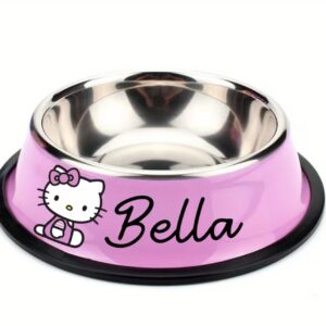 ظرف غذای حیوانات خانگی استیل ضدلغزش سنریو