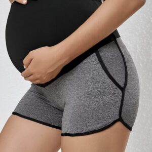 شلوارک بارداری زنانه با کمر بلند، راحت و کشی