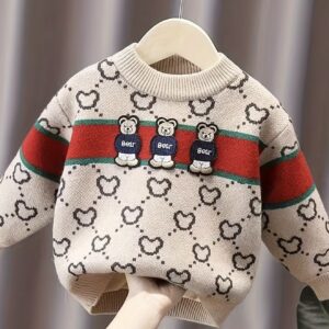 پلیور بافت آستر‌دار جدید