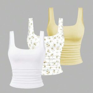 ست ۳ عددی تاپ زنانه