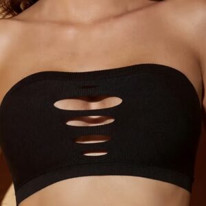 تاپ بدون بند و پشت‌باز زنانه