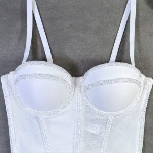 تاپ زنانه جذاب با نگین