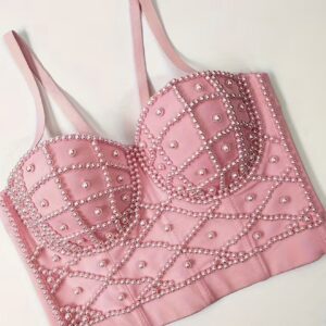 تاپ بند مرواریدی