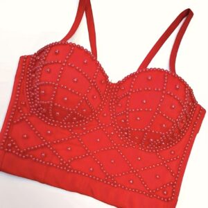 تاپ بند مرواریدی