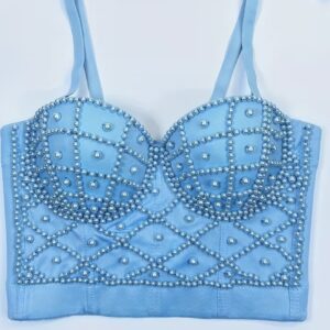 تاپ بند مرواریدی