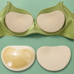 ست ۴ عدد سوتین بیکینی خودچسب، پدهای اسفنجی سیلیکونی برای افزایش حجم سینه‌های کوچک