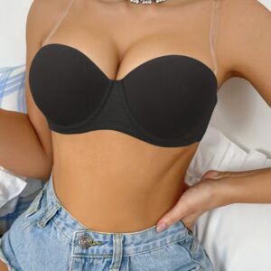 سوتین زنانه نیم‌کاپ با پوش آپ