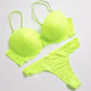 ست شورت سوتین زنانه توری