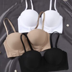 ست ۳ عددی سوتین زنانه، مدل پوش‌آپ،