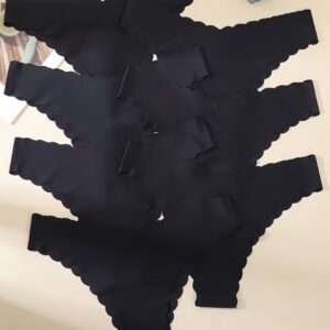 ست ۷ عددی شورت زنانه مشکی بدون درز لیزری