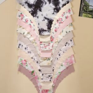 ست ۱۰ عددی شورت زنانه  بدون درز لیزری