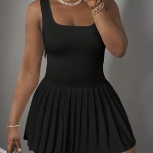 پیراهن مینی زنانه بدون آستین