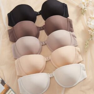 ست ۵ عددی سوتین فنردار بدون بند