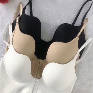 ست ۳ عددی سوتین نازک، بدون فنر، با جلوی بسته شونده