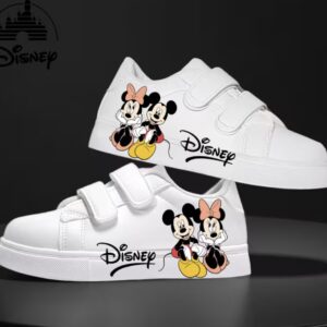 کفش  با طرح میکی و مینی موس