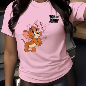 تیشرت زنانه تام و جری