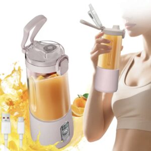 مخلوط‌کن اسموتی شارژی با USB – دارای نمایشگر دیجیتال تایمر و دارای ظرفیت ۱۰ فنجان و درب بازشونده با یک لمس  مناسب برای تهیه شیک، اسموتی، مخلوط نوشیدنی‌های یخ‌زده و پروتئین شیک.