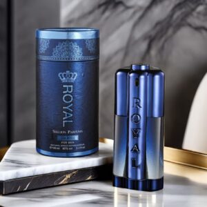 ادکلن ROYAL مردانه، حجم ۱۰۰ میل – عطری چوبی، قوی و ماندگار با لایه‌های غنی و با ماندگاری بالا