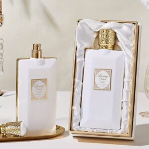 ادکلن زنانه White Sandalwood Velvet حجم ۱۰۰ میل +با رایحهای غنی، شیک و لوکس شیرین، میوهای و گلی با تهبوی گرم و چوبی