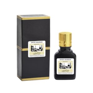 عطر روغنی Jannet El Firdaus Oud Black حجم ۹ میل – عطر متمرکز، شرقی و چوبی با رایحه عود لوکس و غنی